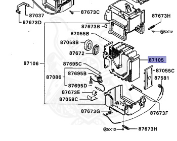 Mitsubishi - Mirage - C83A - 1987 - MNDM - 4G61