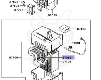Mitsubishi - Lancer - CB6A - 1996 - SRPM2 - 6A10