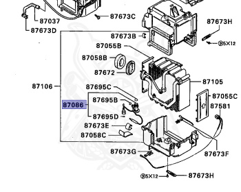 Mitsubishi - Mirage - C53A - 1987 - MNUM - 4G61