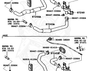 Toyota - Corolla - AE101 - 1994 - SE-G TYPE - 4-DOOR(SEDAN) - Manual - 4AFE