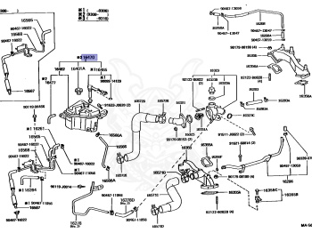 Toyota - Aristo - UZS143 - 1993 - 4.0 ZI-FOUR TYPE - 1UZFE