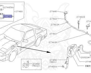 Nissan - Fairlady Z - Z31 - 1987 - ZR1 - MANUAL TRANSMISSION(MT) - Hyojiun Roof (Z#) - RB20DT