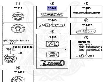 Toyota - Corolla - NZE141 - 2007 - X TYPE - SEDAN - Manual - 1NZFE