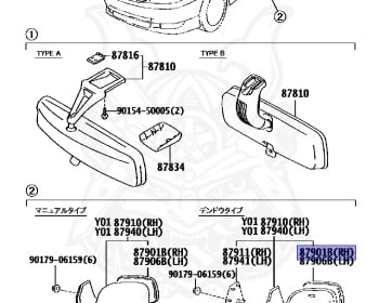 Genuine Corolla Runx ZZE122 Exterior OEM parts supplied from Japan