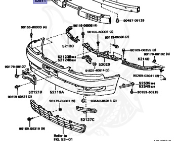 Toyota - Aristo - UZS143 - 1994 - 4.0 ZI-FOUR TYPE - 1UZFE