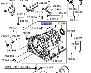 Mitsubishi - Town Box Wide - U66W - 2000 - LRXE - 4A31
