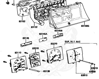 Toyota - Van - YM40G - 1985 - FX-V TYPE - WAGON - Manual - 3YU