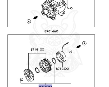 Mitsubishi - Galant VR-4 - EC5A - 2001 - SNGF3 - 6A13