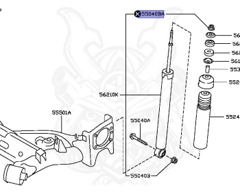 Nissan - Leaf - ZE0 - 2019 - G TYPE - HATCH BACK(HB) - REDUCTION GEAR(REDUCER) - EM57