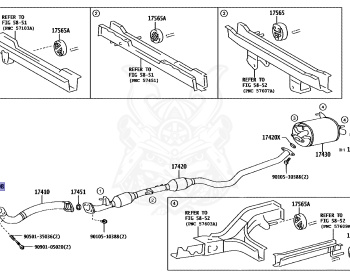 Toyota - Noah - AZR65G - 2004 - TRANS-X TYPE - Variator - 1AZFSE