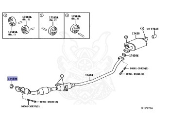 Toyota - Isis - ZNM10G - 2006 - L TYPE - 1ZZFE