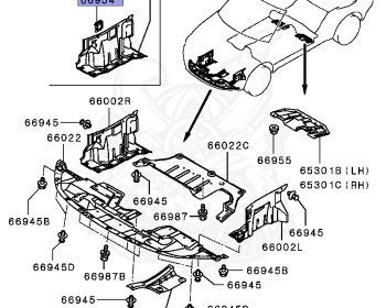 Mitsubishi - Outlander - CW5W - 2005 - XTXHZ1 - 4B12