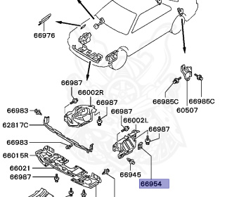 Mitsubishi - Diamante - F17A - 1996 - SRPM2 - 6G72