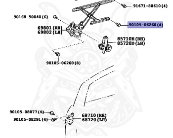 Toyota - Wish - ZNE14G - 2003 - X TYPE - 1ZZFE