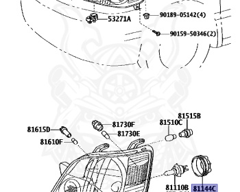 Toyota - Noah - AZR60G - 2004 - X TYPE - Automatic - 1AZFSE