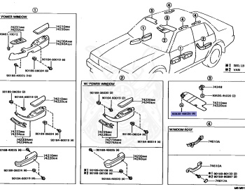 Toyota - Corona - ST170 - 1989 - EXS TYPE - SEDAN - Manual - 4SFE