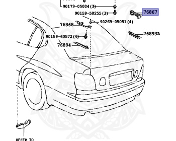 Toyota - Aristo V300 - JZS161 - 1998 - Automatic - 2JZGTE
