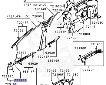 Mitsubishi - Legnum VR-4 - EC5W - 1997 - LNGE - 6A13