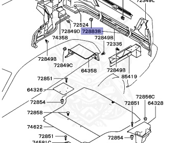 Mitsubishi - Galant - EA7A - 2005 - PRGC8 - 4G94