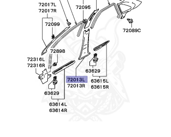 Mitsubishi - Lancer - CB4A - 1994 - PNGH - 4G92