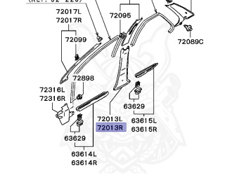 Mitsubishi - Lancer - CB4A - 1991 - PNHH - 4G92