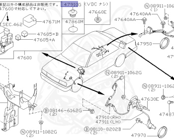 Nissan - Cima - FGY33 - 1997 - 30T - SEDAN(S) - AUTOMATIC TRANSMISSION(AT) - 2-link IRS suspension (2WD.IRS) - VQ30DET