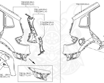Nissan - X-Trail - T32 - 2015 - 20X Grade - 3ROW(3ROW) - 2 WHEEL DRIVE(2WD) - CVT(CVT) - MR20DD