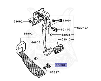 Mitsubishi - RVR - GA3W - 2013 - XTHHZ - 4B10