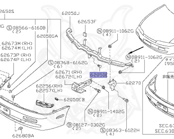 Nissan - Silvia - S14 - 1994 - KS - HARDTOP(K) - MANUAL TRANSMISSION(MT) - TWO WHEELS STEERING(2WS) - SR20DET