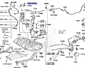 Toyota - Mark X - ANA10 - 2013 - AERIAL TYPE - 2AZFE