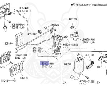 Genuine Fairlady Z Z31 Interior OEM parts supplied from Japan