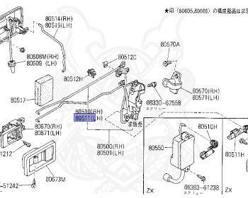 Nissan - Fairlady Z - Z31 - 1987 - ZX - AUTOMATIC TRANSMISSION(AT) - T-bar roof (KZ#) - VG30T