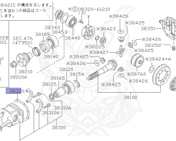Nissan - Skyline - R34 GT - HR34 - 2000 - 20GT - 4 DOOR SEDAN(4S) - AUTOMATIC-FLOOR SHIFT(AT.F4) - High cast, 2-link (IRS.2WD) - RB20DE