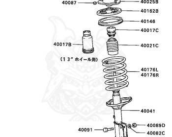 Mitsubishi - Galant - E32AR - 1991 - SFJ - 4G37