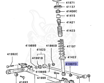 Mitsubishi - Lancer - C62A - 1987 - SKU - 4G15