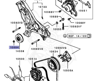 Mitsubishi - Pajero Evolution - V55W - 1998 - GYXH - 6G74