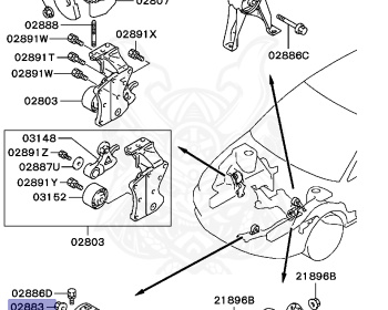 Mitsubishi - Lancer Evolution Wagon - CT9W - 2002 - LJGFZ - 4G63