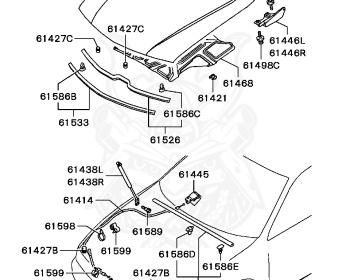 Mitsubishi - Diamante - F46A - 2004 - TYHC - 6G72
