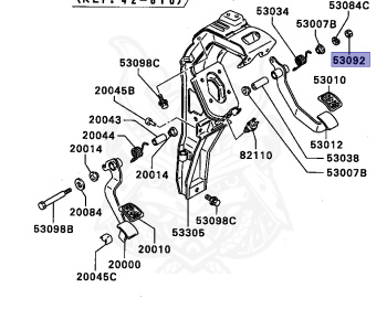 Mitsubishi - Minicab Truck - U41T - 1992 - CFS - 3G83