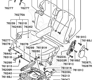 Mitsubishi - Delica - PD8W - 1998 - NSEHF5 - 4M40
