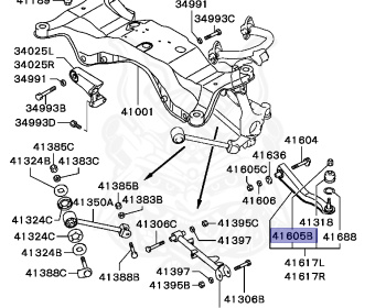 Mitsubishi - Legnum VR-4 - EC5W - 1996 - LNGF - 6A13