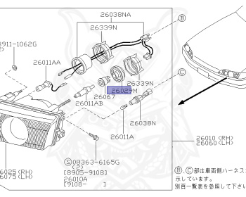 Nissan - Skyline GT-R - BNR32 - 1989 - GT-R - 2-door sports coupe (2K) - Hi-cast 4-link (HI.4WD) - MANUAL TRANSMISSION(MT) - RB26DETT