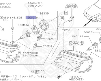 Nissan - Cedric/Gloria - Y33 - 1995 - BRO TYPE - HARDTOP(K) - 2 WHEEL DRIVE(2WD) - AUTOMATIC TRANSMISSION(AT) - IRS TYPE(IRS) - VQ30DE