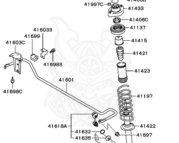 Mitsubishi - Lancer - CK1A - 1996 - SRJE - 4G13