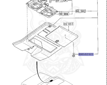 Mazda - Laser - BFMPF - Jan-1987 - Right hand - B6