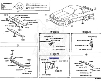 Toyota - Supra A70 MKIII - MA70 - 1988 - GT LIMITED TYPE - LIFTBACK - Automatic - 7MGTEU