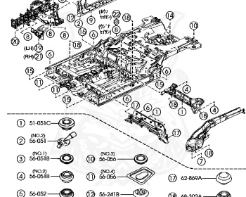 Mazda - Mazdaspeed Axela - BK3P - Sep-2003 - Right hand - L3-VDT