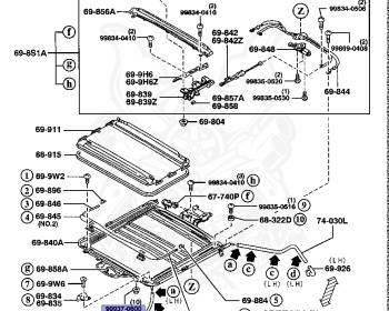 Mazda - Lantis - CBAEP - Jun-1996 - Right hand - KF-ZE