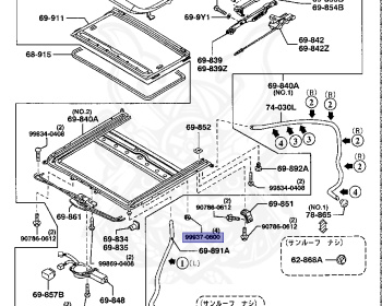 Mazda - Familia - BJEP - Apr-1998 - Right hand - RF