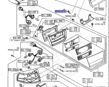 Mazda - Efini MS-9 - HDES - Mar-1991 - Right hand - JE-ZE